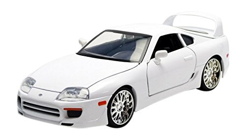 Jada 1:24 W/B - Fast & Furious: Furious 7 - Brian's 1995 Toyota Supra White  97375