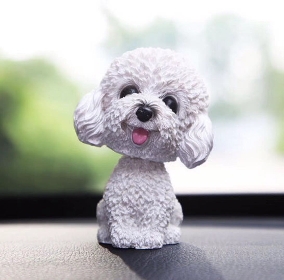 Car Bobblehead Dog Puppy Car Dashboard Decoration