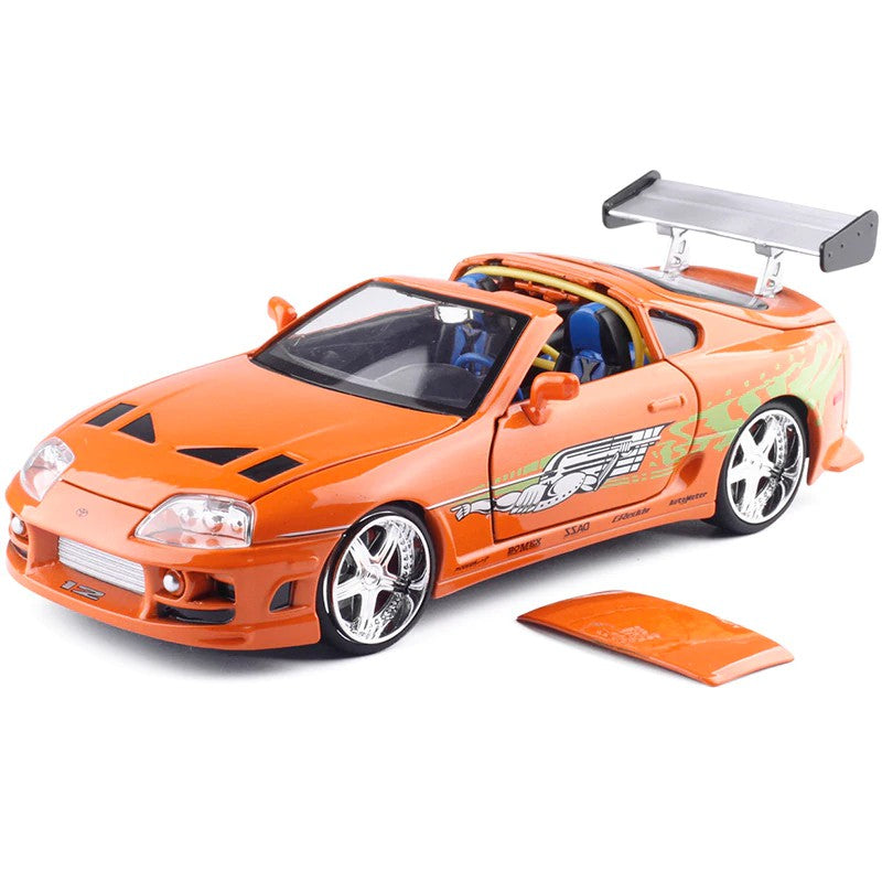 Cars - JADA TOYS - 30738 - Brian's Toyota Supra with Diecast Brian