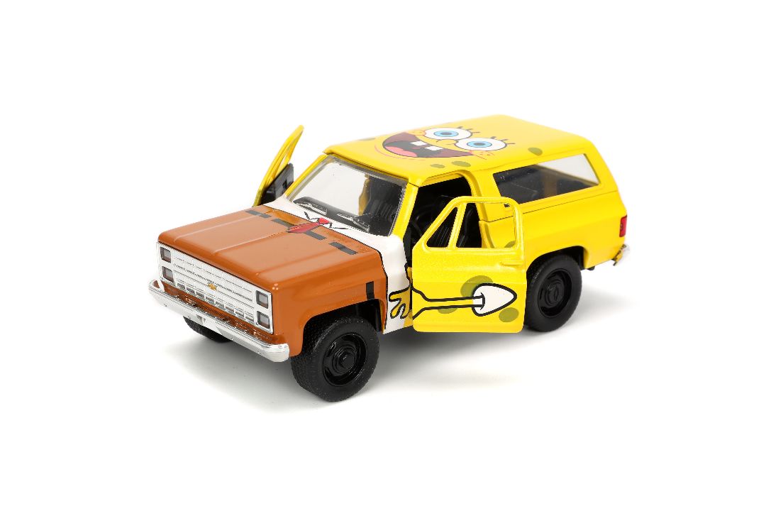 Jada 1/32 1980 Chevy K5 Blazer with Spongebob 31798 – Auto World