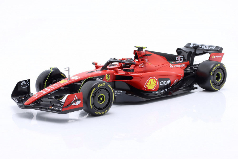 1:18 Formula 1  Ferrari SF-23 (2023)  #55 Carlos Sainz