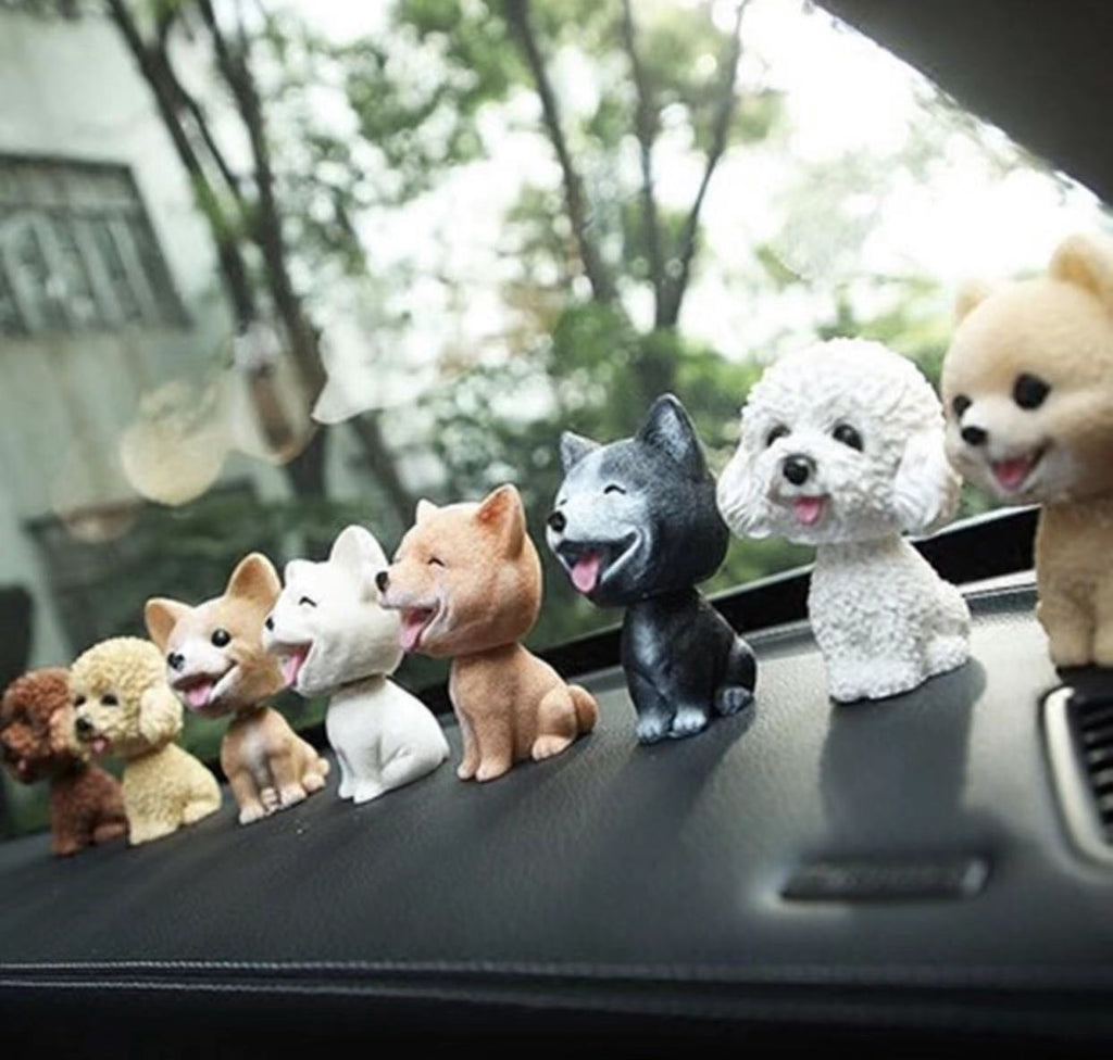 Car Bobblehead Dog Puppy Car Dashboard Decoration – Auto World