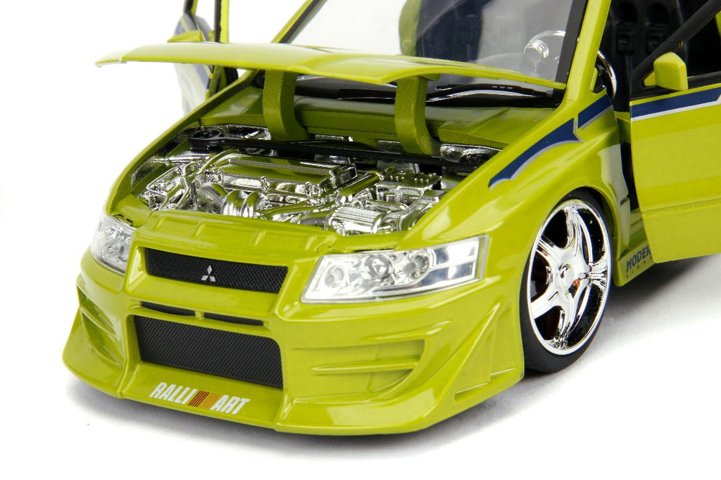 1:24 Metals - Fast & Furious - Brian's Mitsubishi Lancer Evolution 